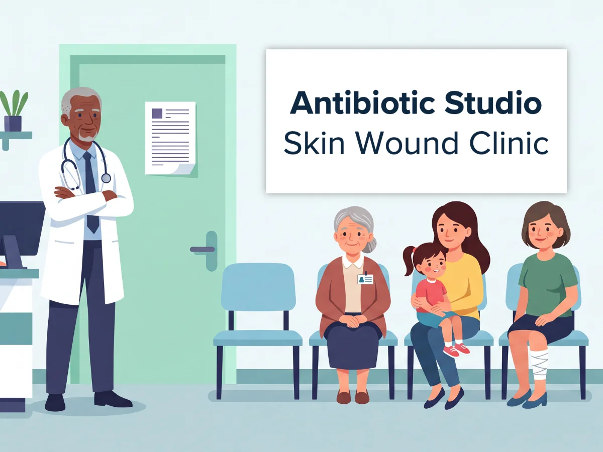 Antibiotic Studio - Skin Wound Clinic